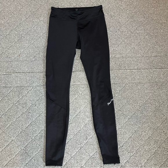 Pearl Izumi Pants - Pearl Izumi Compression Cycling Running Pants Womens Size Medium Black Ankle Zip